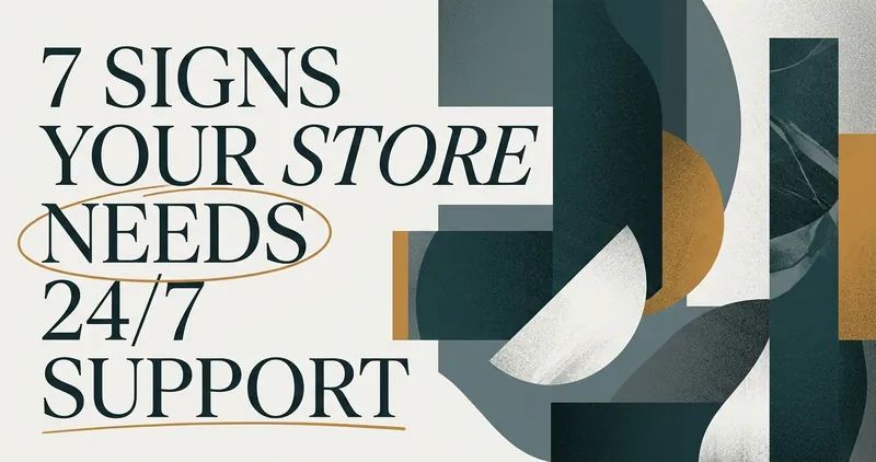 7 Signs Your E-commerce Store Needs 24/7 Support